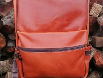 Mochila marrón