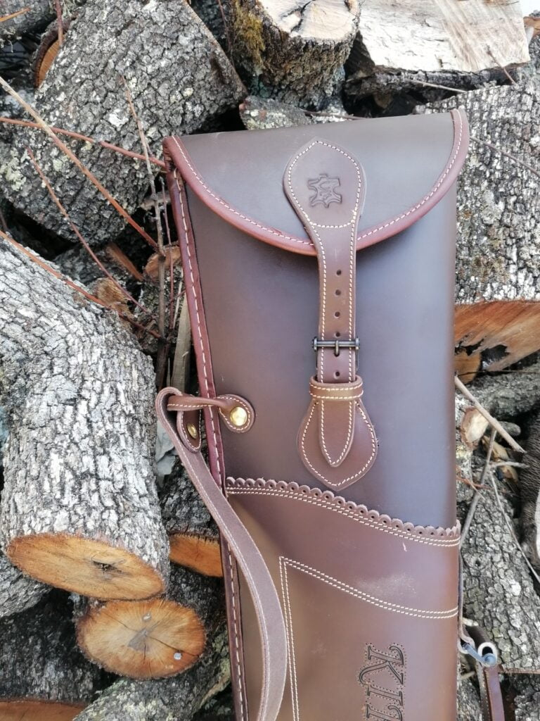 Funda para rifle color chocolate